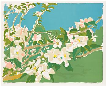 FAIRFIELD PORTER Apple Blossoms II and III.